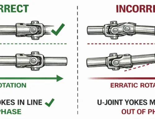 The Correct Way to Install a Steering U-Joint